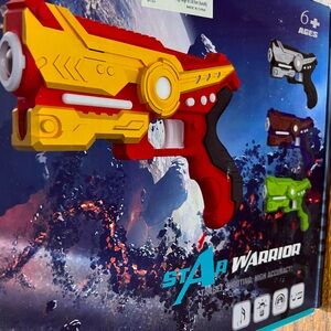 Star warrior laser tag for kids, set of 4 brand new